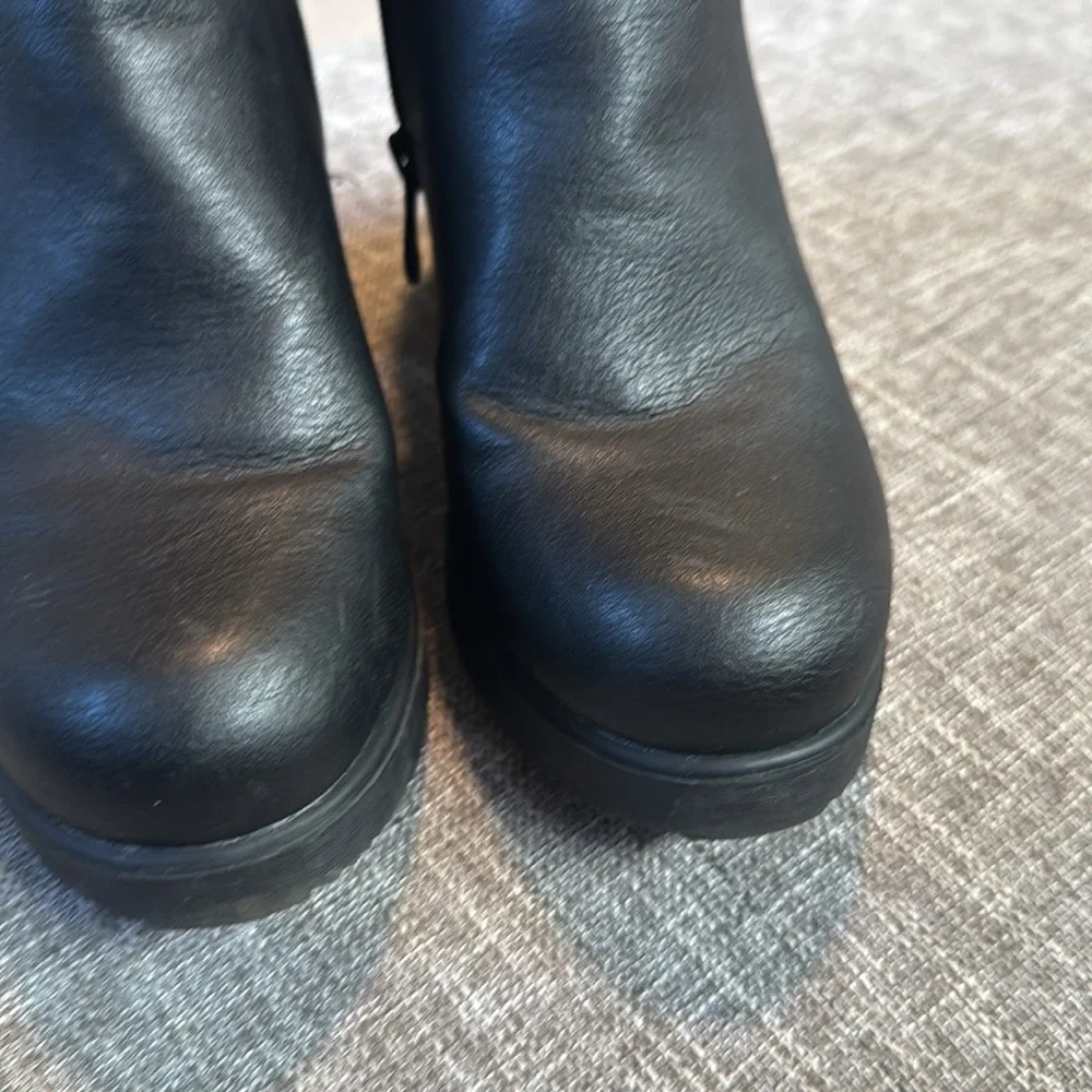 DREAM PAIRS Zoey 2, Heel Chunky Ankle Boots, - Picture 5 of 12